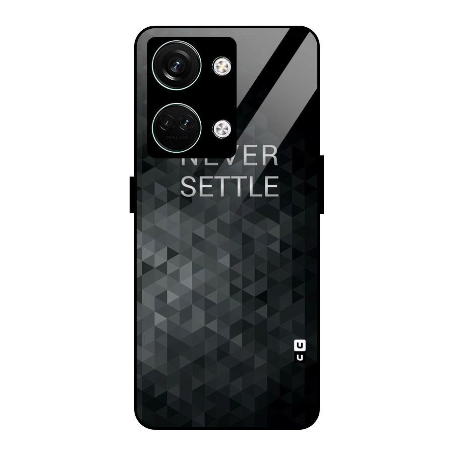 Abstract No Settle Glass Back Case for Oneplus Nord 3