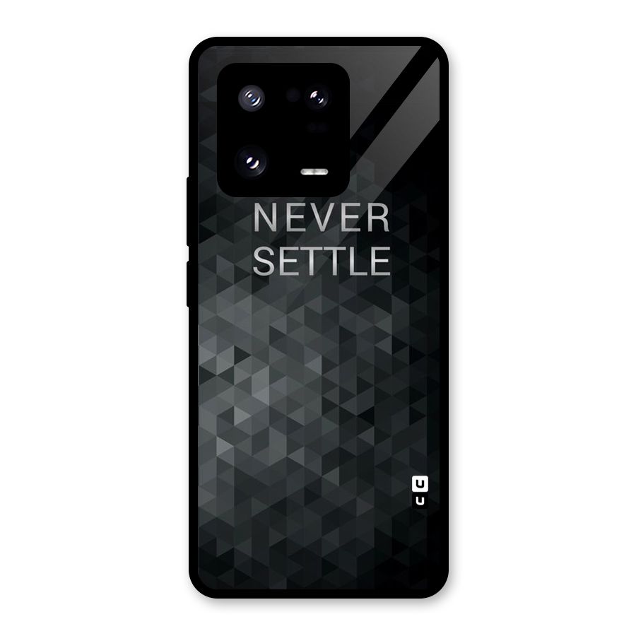 Abstract No Settle Glass Back Case for Xiaomi 13 Pro
