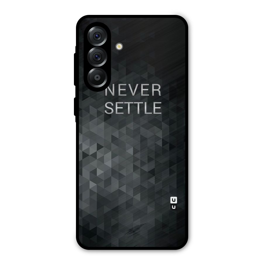 Abstract No Settle Metal Back Case for Galaxy A36