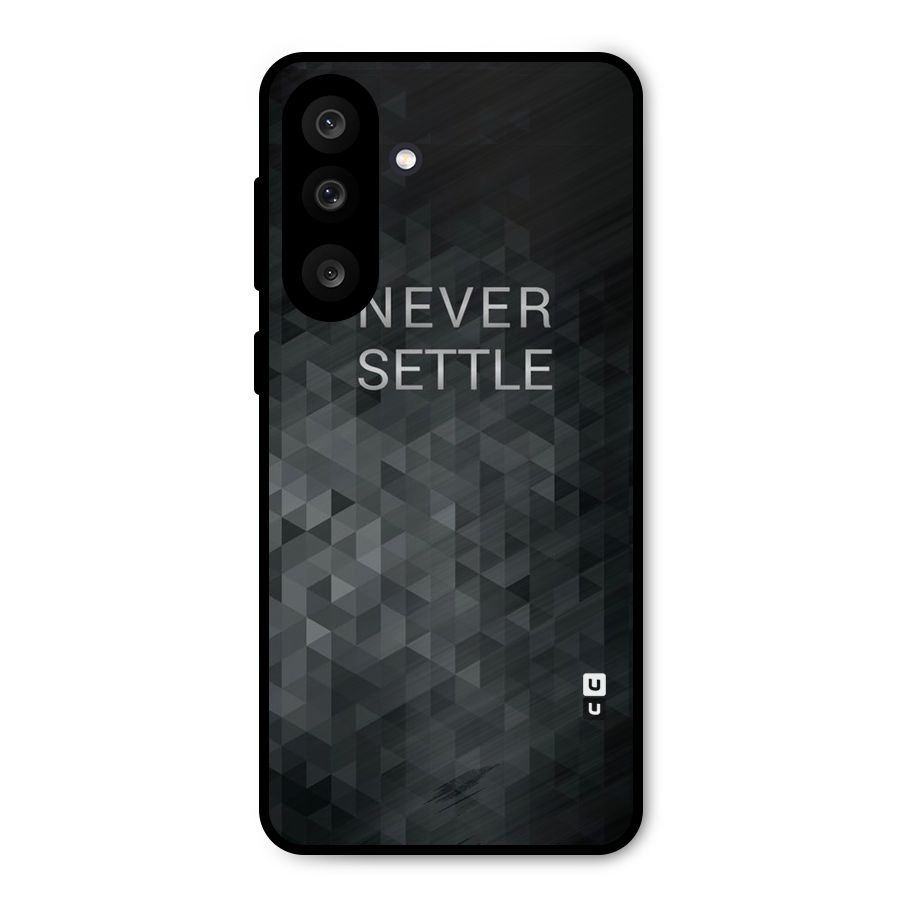 Abstract No Settle Metal Back Case for Galaxy M56