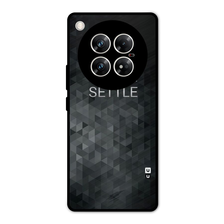Abstract No Settle Metal Back Case for Infinix Zero 40 5G