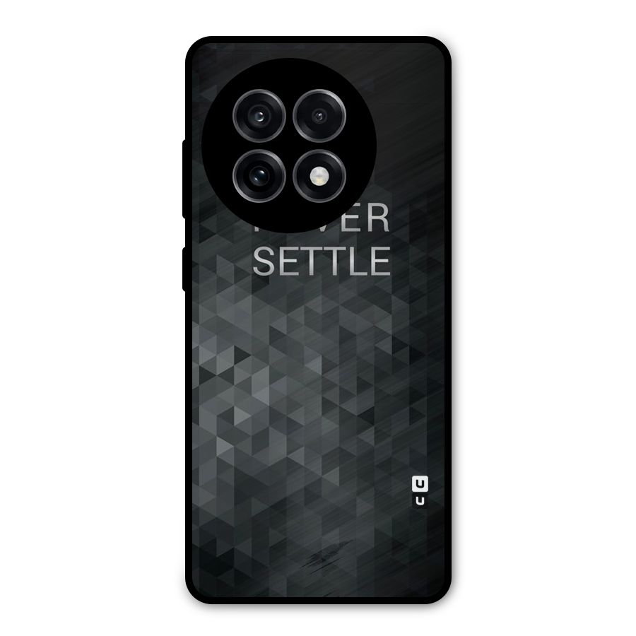 Abstract No Settle Metal Back Case for OnePlus 13R