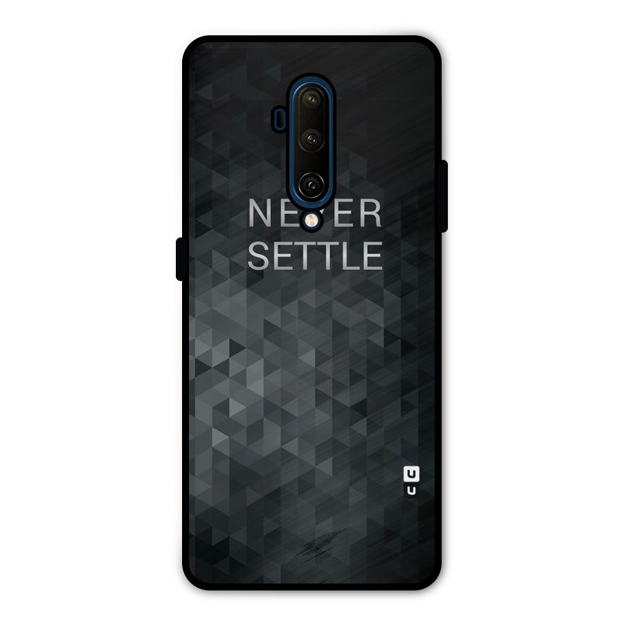 Abstract No Settle Metal Back Case for OnePlus 7T Pro