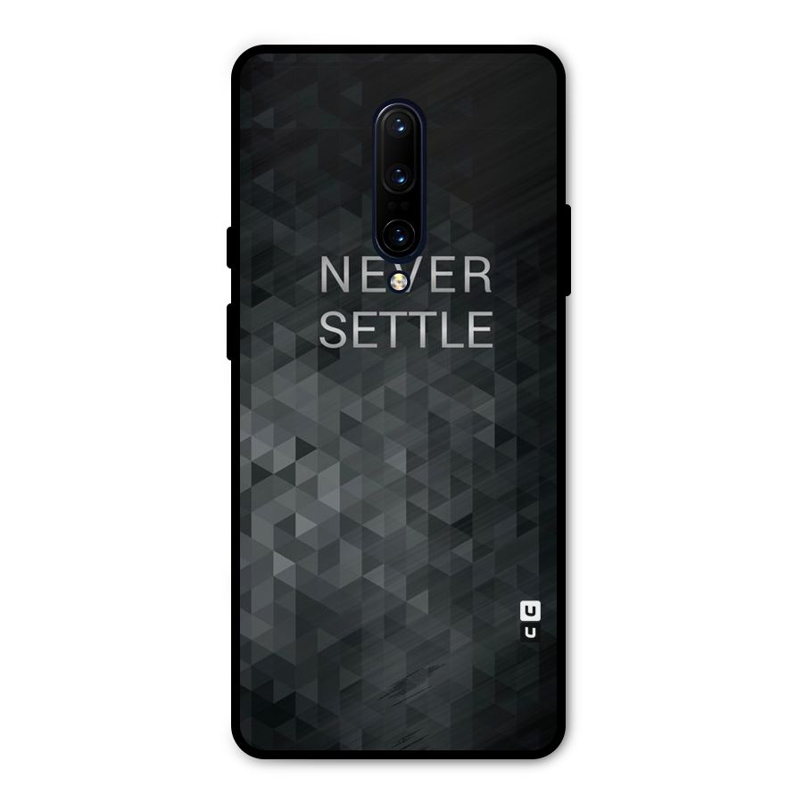Abstract No Settle Metal Back Case for OnePlus 7 Pro