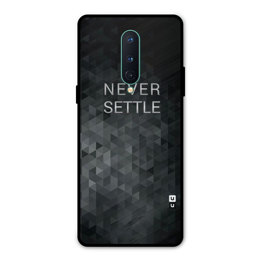 Abstract No Settle Metal Back Case for OnePlus 8
