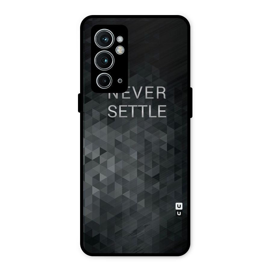 Abstract No Settle Metal Back Case for OnePlus 9RT 5G