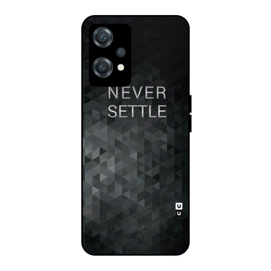 Abstract No Settle Metal Back Case for OnePlus Nord CE 2 Lite 5G