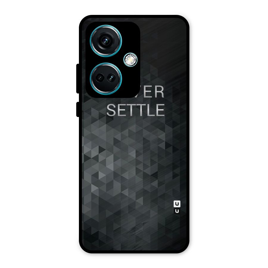 Abstract No Settle Metal Back Case for OnePlus Nord CE 3 5G