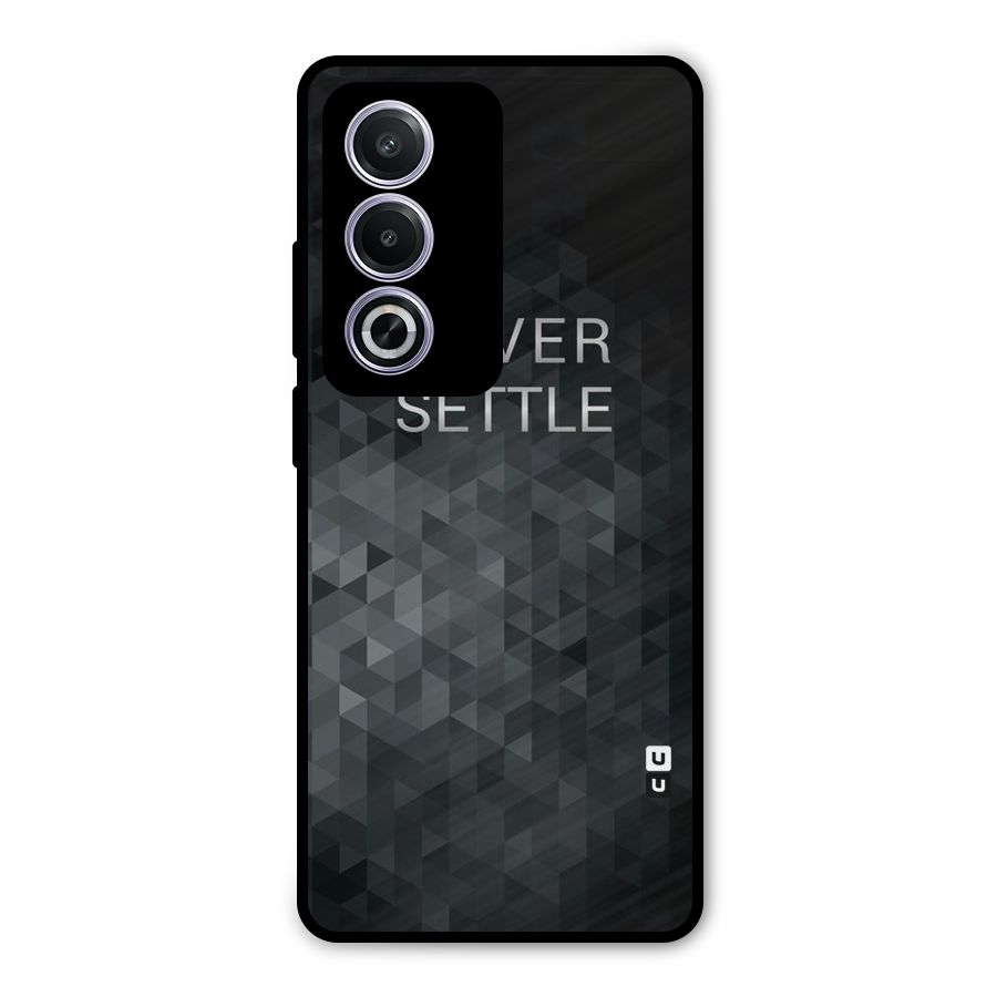 Abstract No Settle Metal Back Case for Oppo A3 Pro