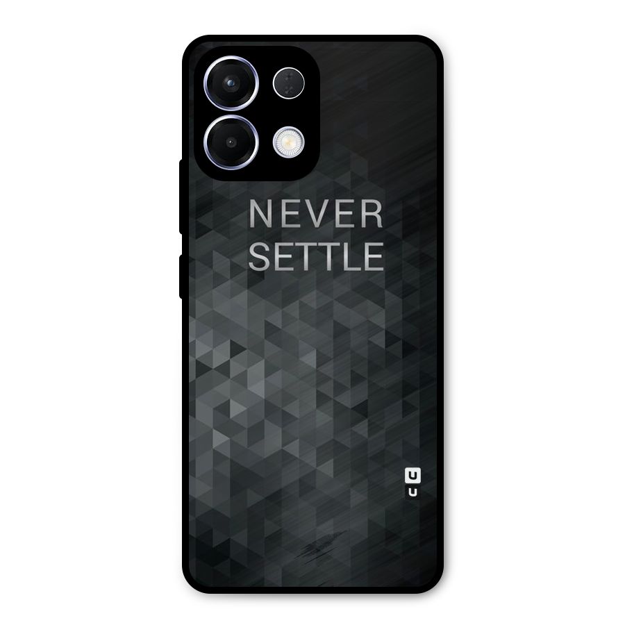 Abstract No Settle Metal Back Case for Oppo K13