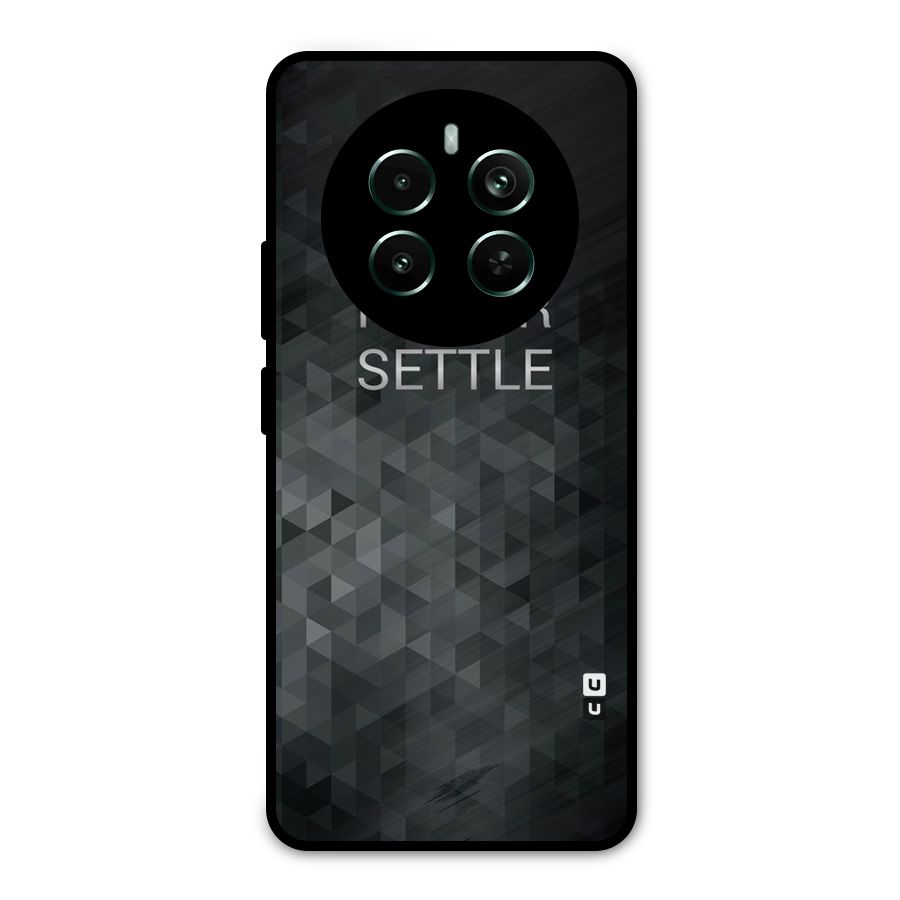 Abstract No Settle Metal Back Case for Realme 12 Pro Plus