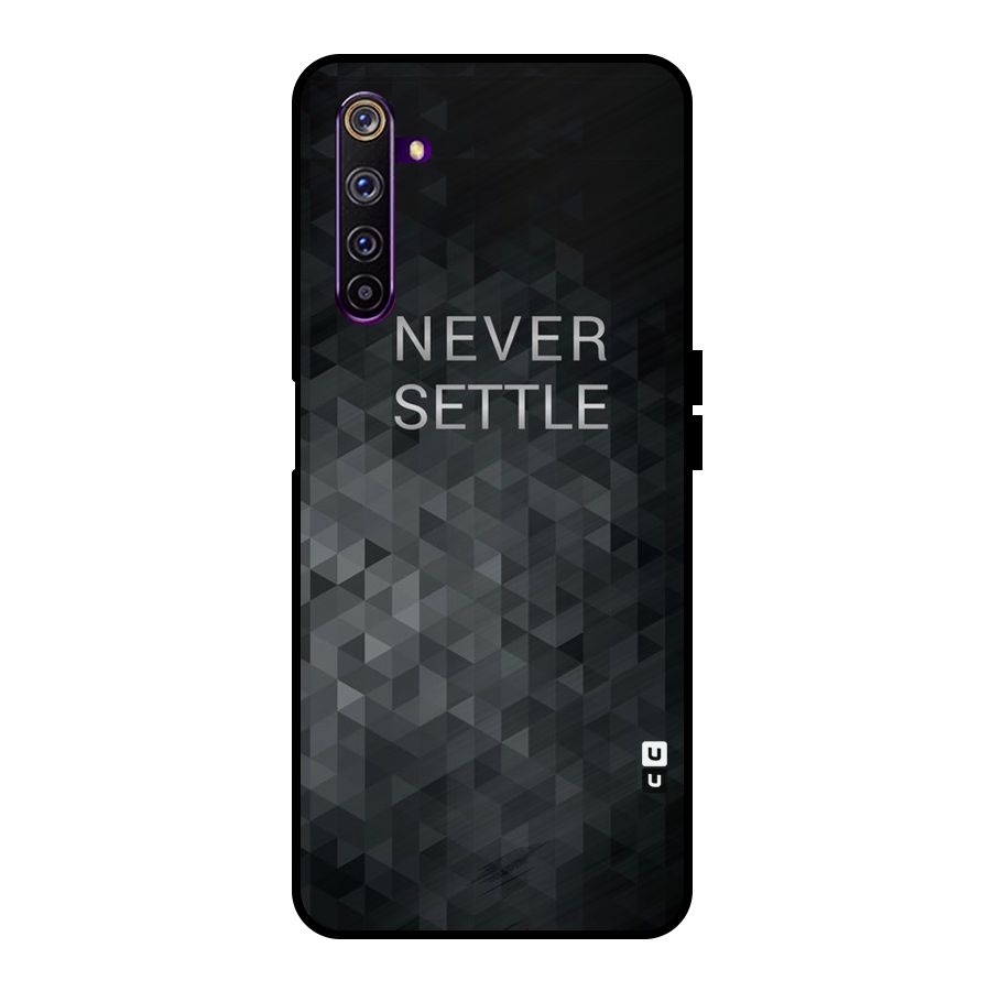 Abstract No Settle Metal Back Case for Realme 6 Pro