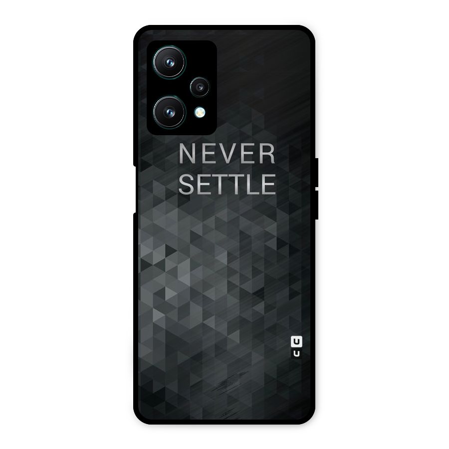 Abstract No Settle Metal Back Case for Realme 9 Pro 5G