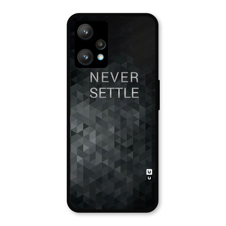 Abstract No Settle Metal Back Case for Realme 9 Pro Plus 5G