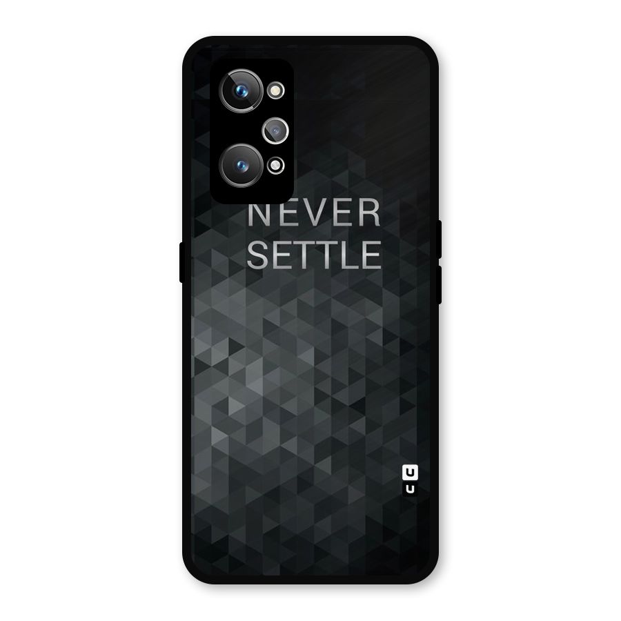 Abstract No Settle Metal Back Case for Realme GT Neo2