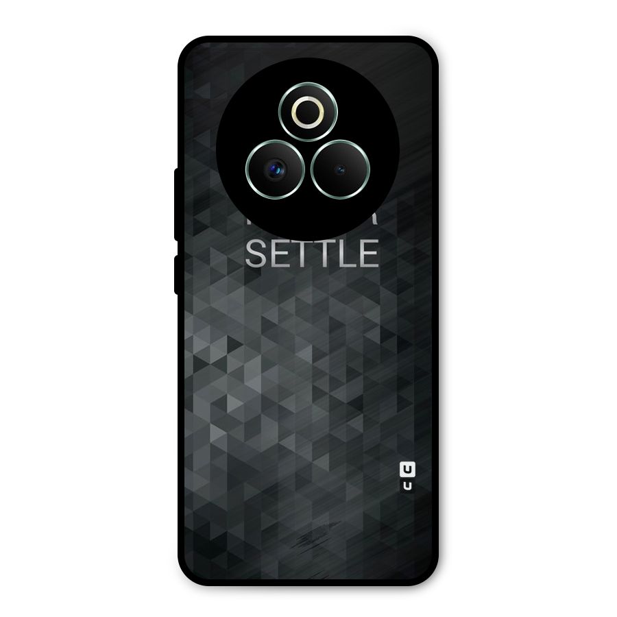 Abstract No Settle Metal Back Case for Realme P3 Pro