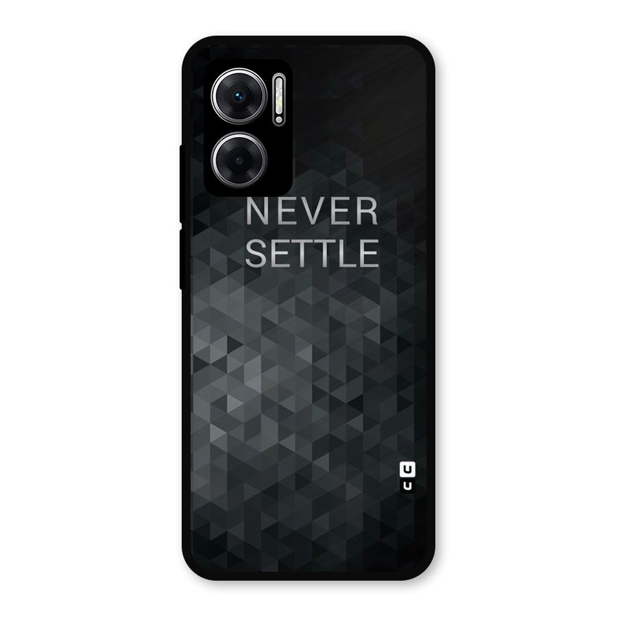 Abstract No Settle Metal Back Case for Redmi 11 Prime 5G