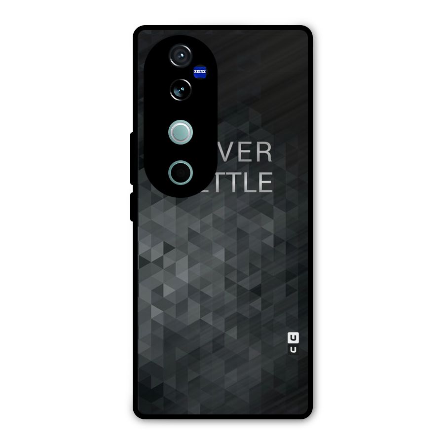 Abstract No Settle Metal Back Case for Vivo V40 Pro