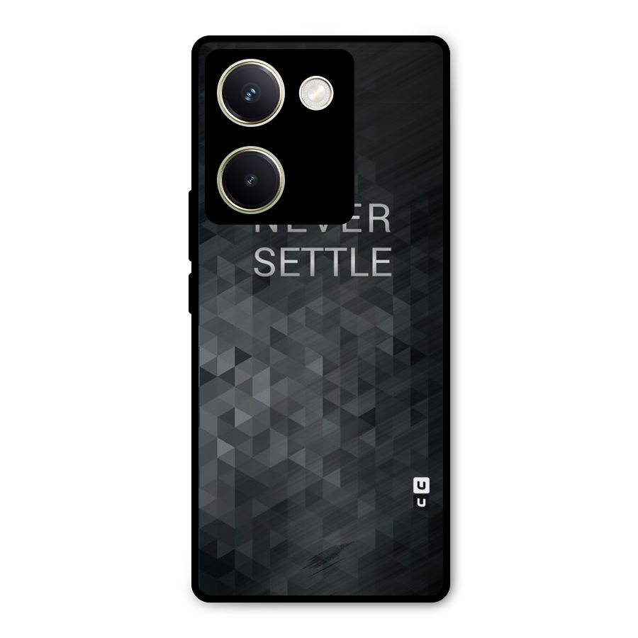 Abstract No Settle Metal Back Case for Vivo Y200 Pro