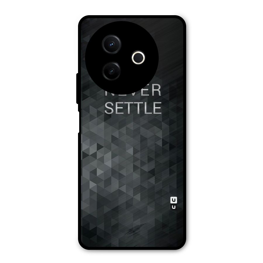 Abstract No Settle Metal Back Case for Vivo Y39