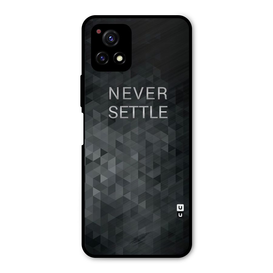 Abstract No Settle Metal Back Case for Vivo Y72 5G