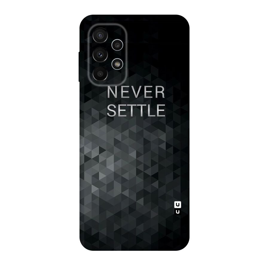 Abstract No Settle Original Polycarbonate Back Case for Galaxy A23