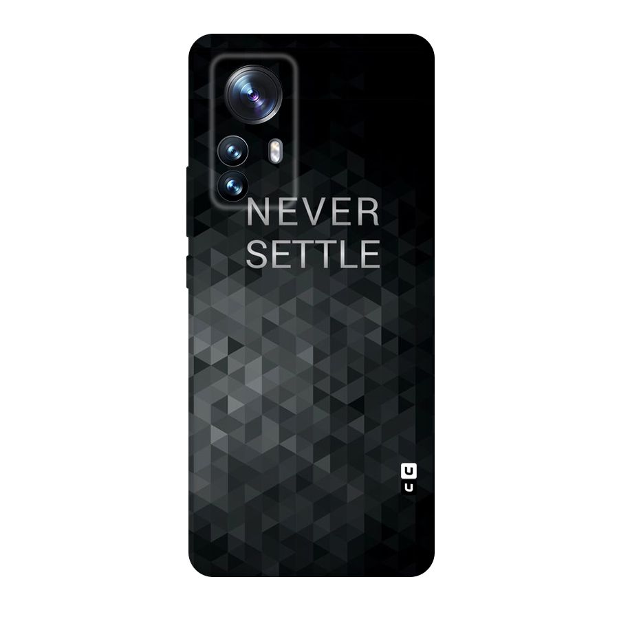 Abstract No Settle Original Polycarbonate Back Case for Xiaomi 12 Pro