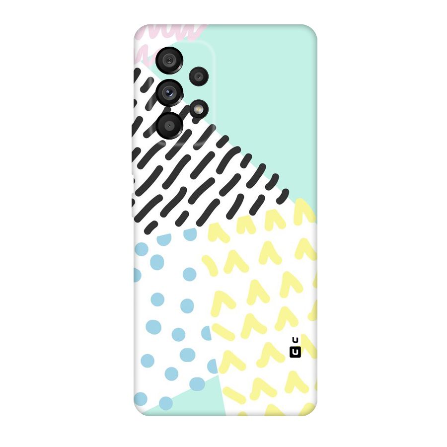 Abstract Pastel Original Polycarbonate Back Case for Galaxy A53 5G