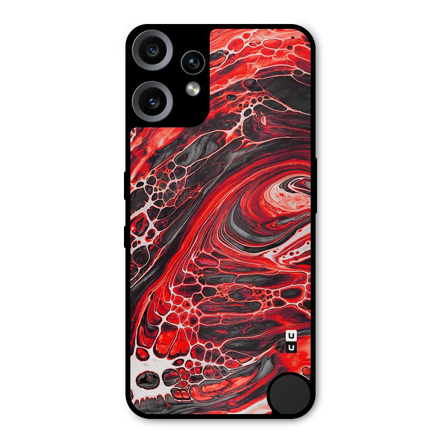 Abstract Pattern Gradient Marbled Metal Back Case for Nothing CMF Phone 2 Pro