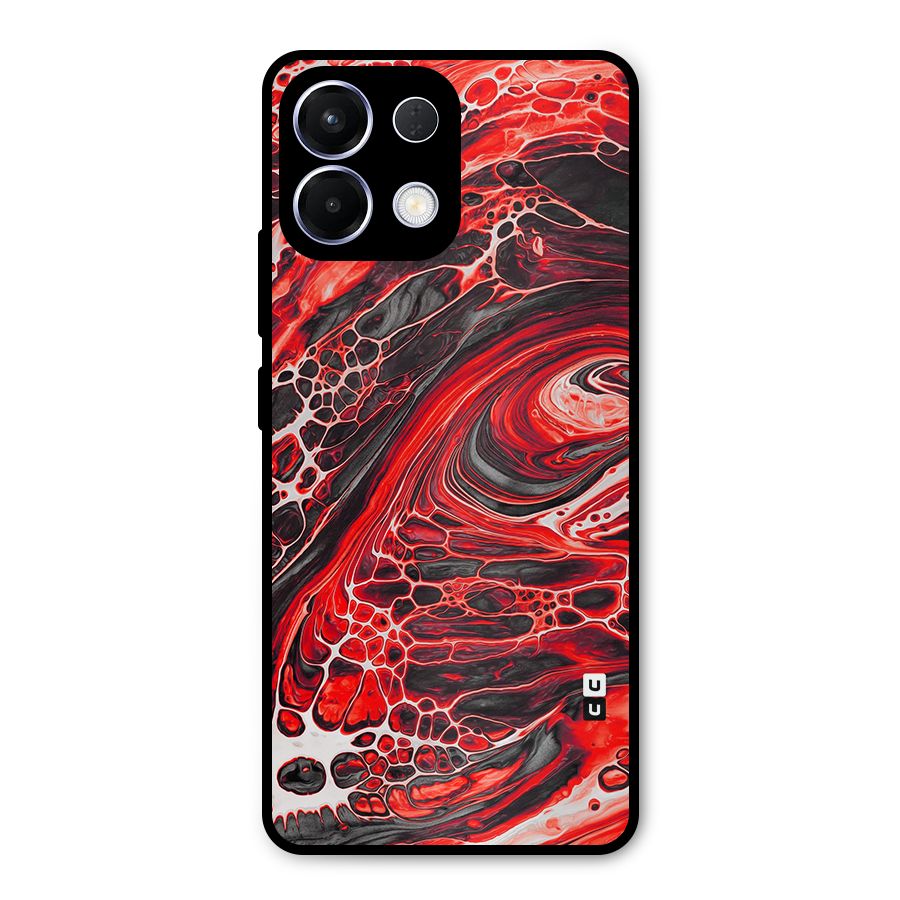 Abstract Pattern Gradient Marbled Metal Back Case for Oppo K13