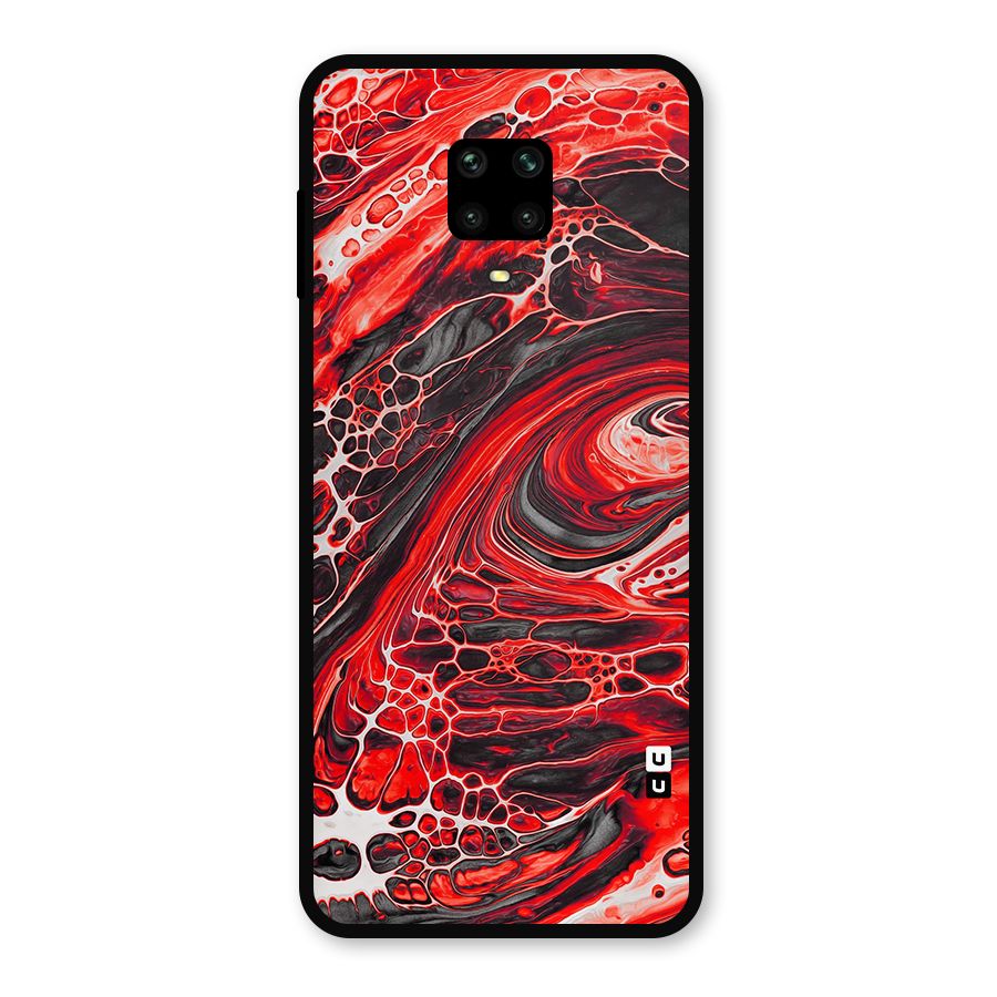 Abstract Pattern Gradient Marbled Metal Back Case for Poco M2 Pro