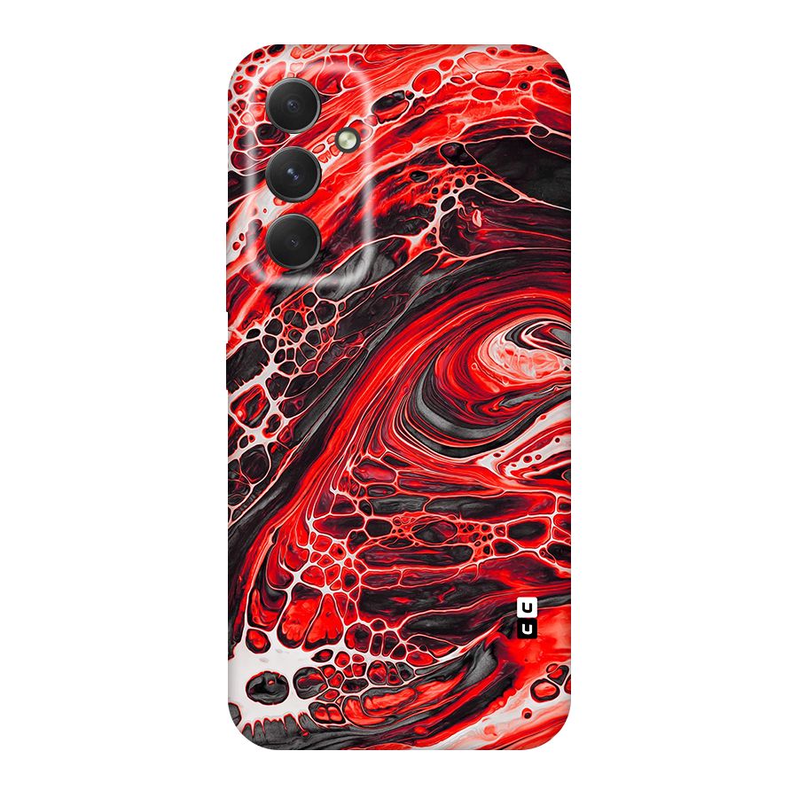 Abstract Pattern Gradient Marbled Original Polycarbonate Back Case for Galaxy A54