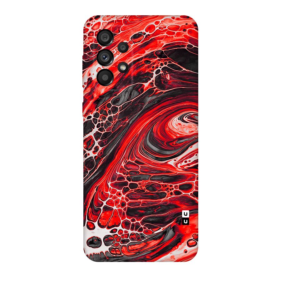 Abstract Pattern Gradient Marbled Original Polycarbonate Back Case for Galaxy A73 5G