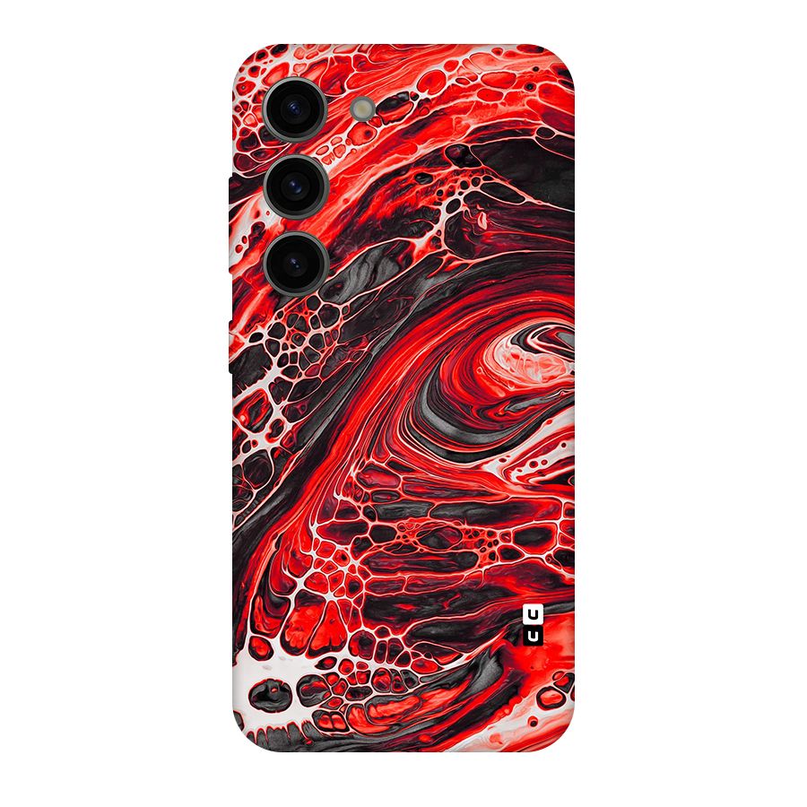 Abstract Pattern Gradient Marbled Original Polycarbonate Back Case for Galaxy S23
