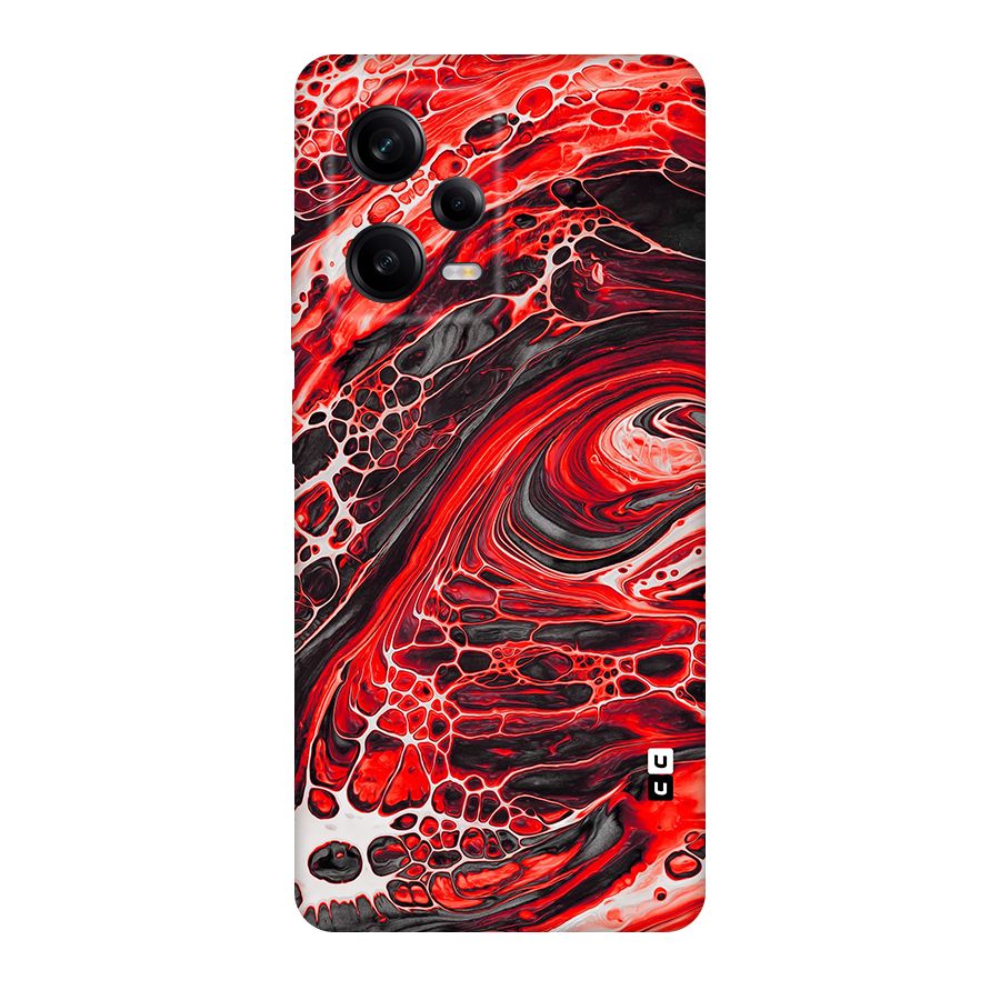 Abstract Pattern Gradient Marbled Original Polycarbonate Back Case for Redmi Note 12 Pro