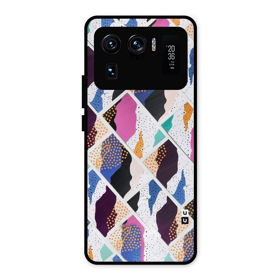 Abstract Polka Metal Back Case for Mi 11 Ultra