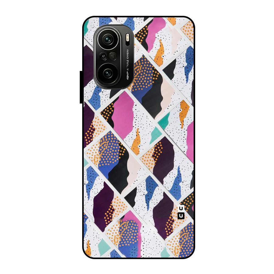 Abstract Polka Metal Back Case for Mi 11x