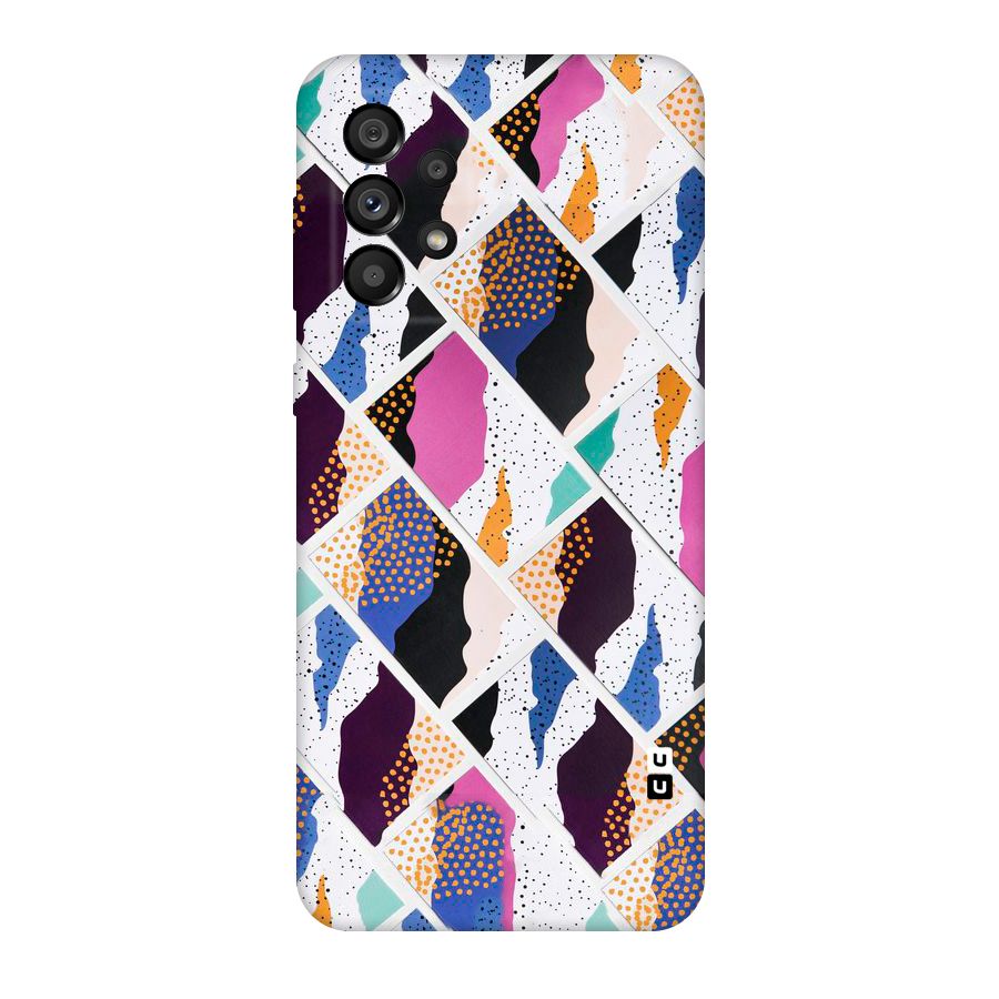 Abstract Polka Original Polycarbonate Back Case for Galaxy A73 5G