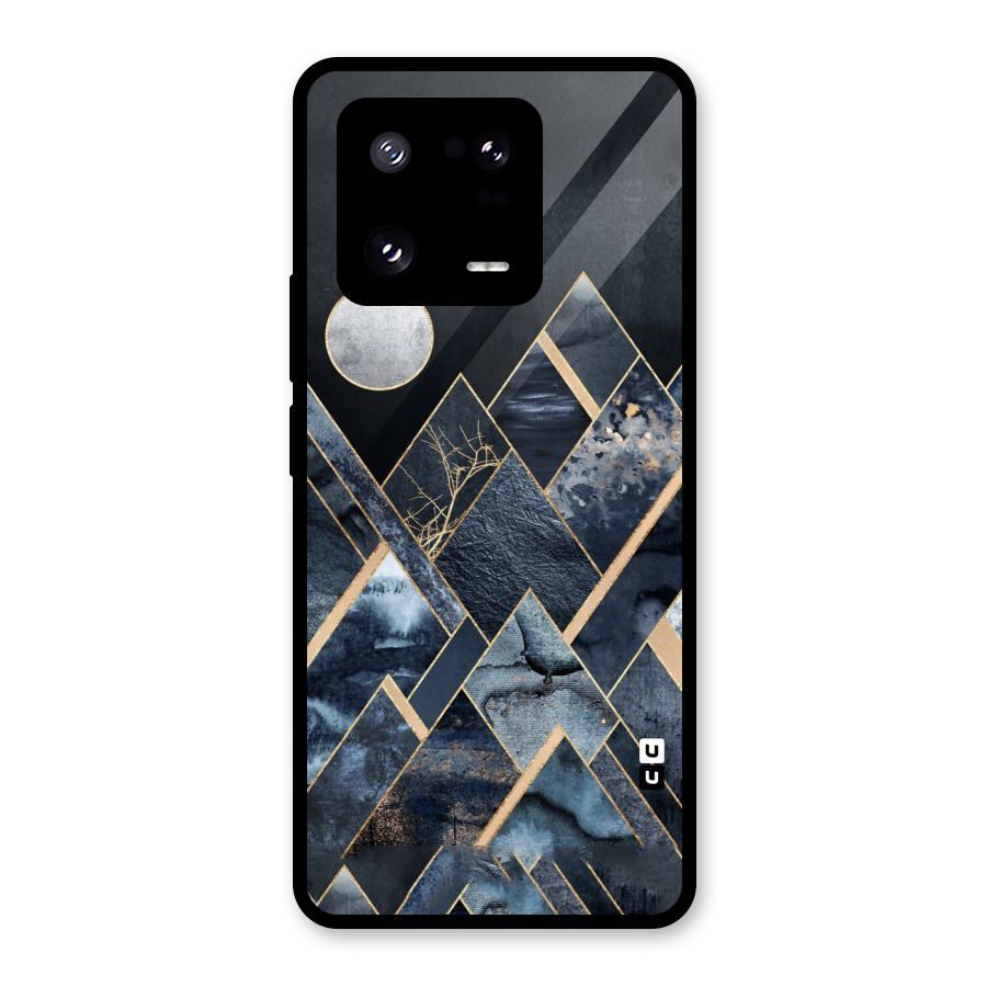 Abstract Scenic Design Glass Back Case for Xiaomi 13 Pro
