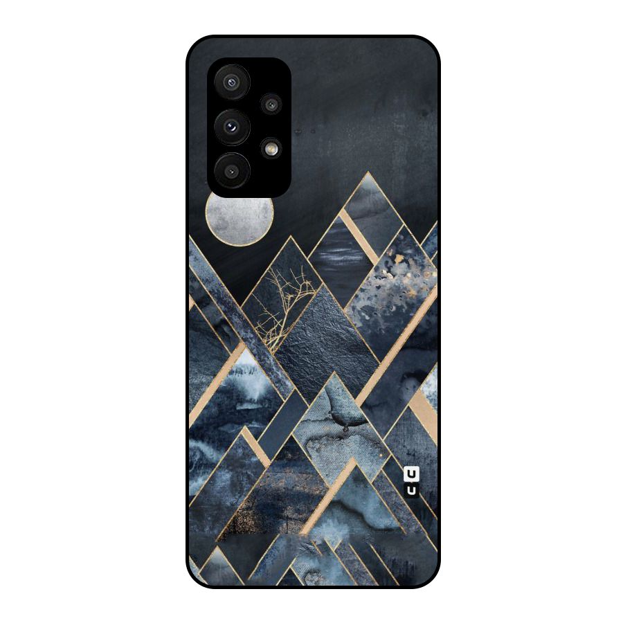 Abstract Scenic Design Metal Back Case for Galaxy A23