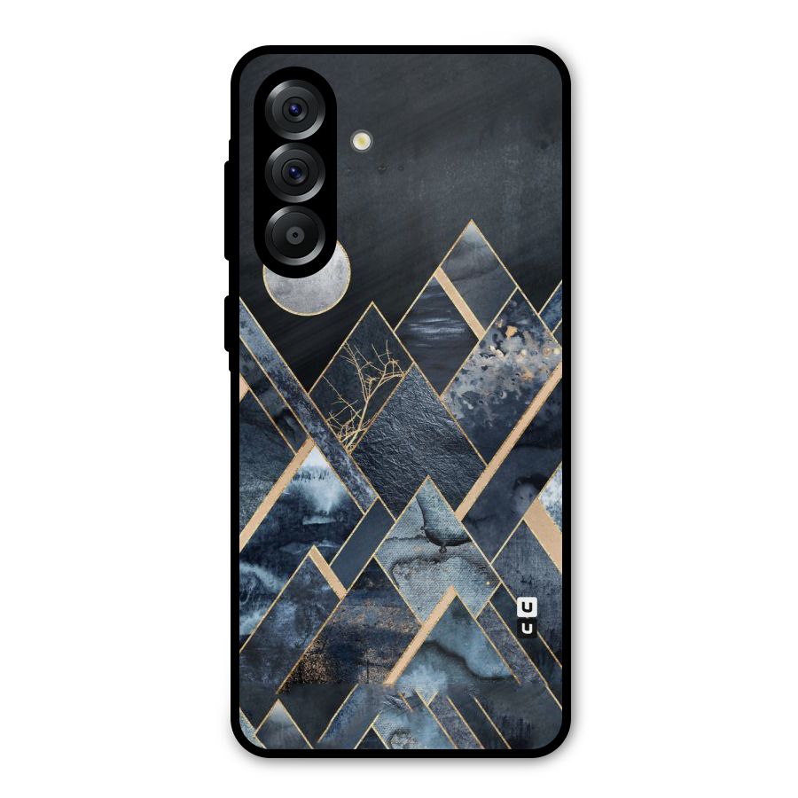 Abstract Scenic Design Metal Back Case for Galaxy A56