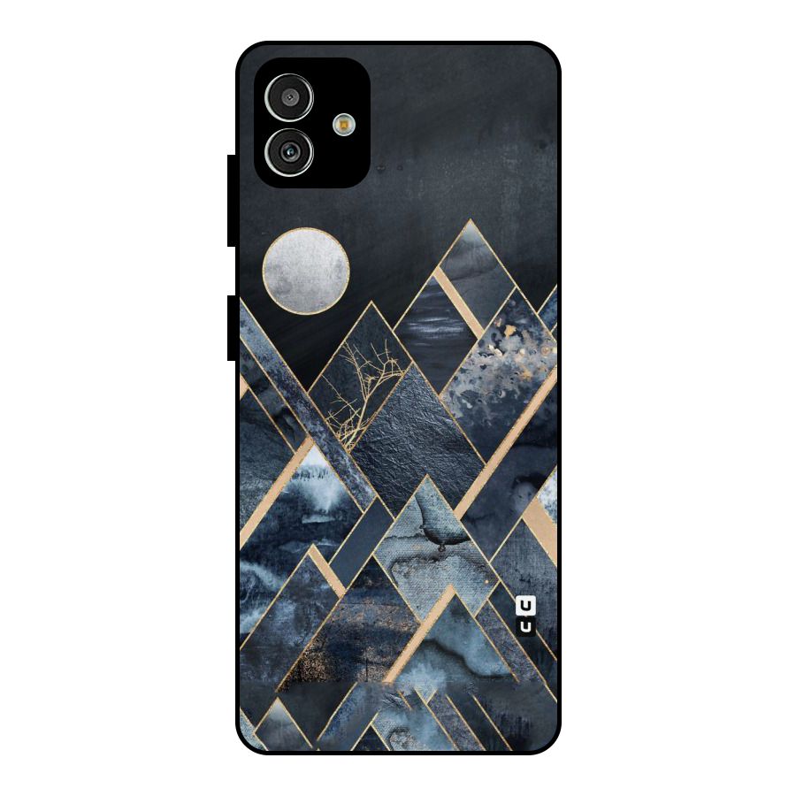 Abstract Scenic Design Metal Back Case for Galaxy M13 5G