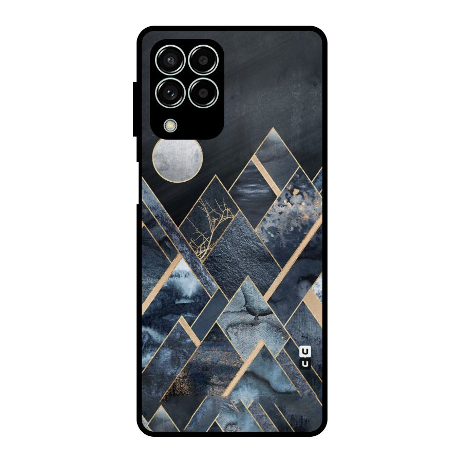 Abstract Scenic Design Metal Back Case for Galaxy M33
