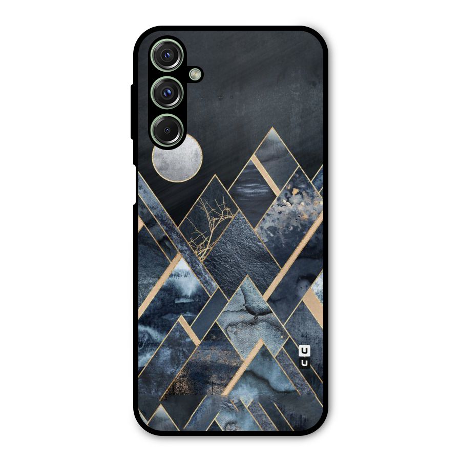 Abstract Scenic Design Metal Back Case for Galaxy M34