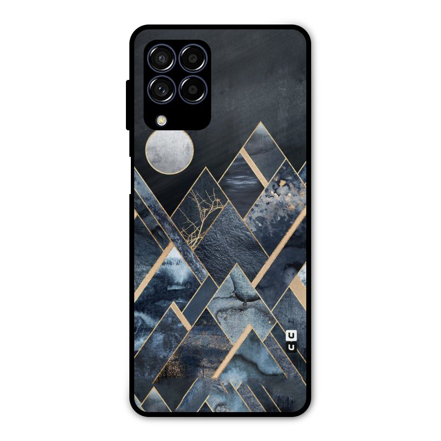 Abstract Scenic Design Metal Back Case for Galaxy M53 5G