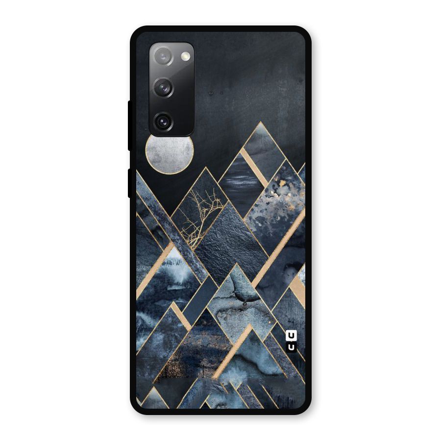 Abstract Scenic Design Metal Back Case for Galaxy S20 FE 5G