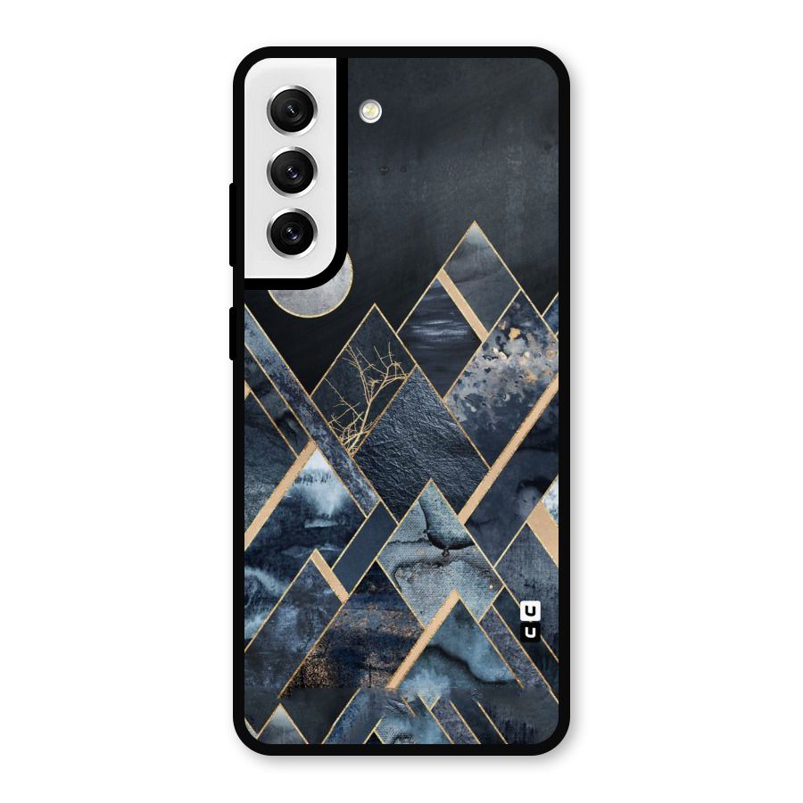 Abstract Scenic Design Metal Back Case for Galaxy S21 FE 5G