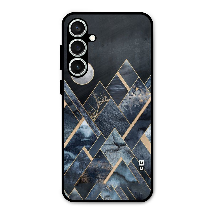 Abstract Scenic Design Metal Back Case for Galaxy S23 FE