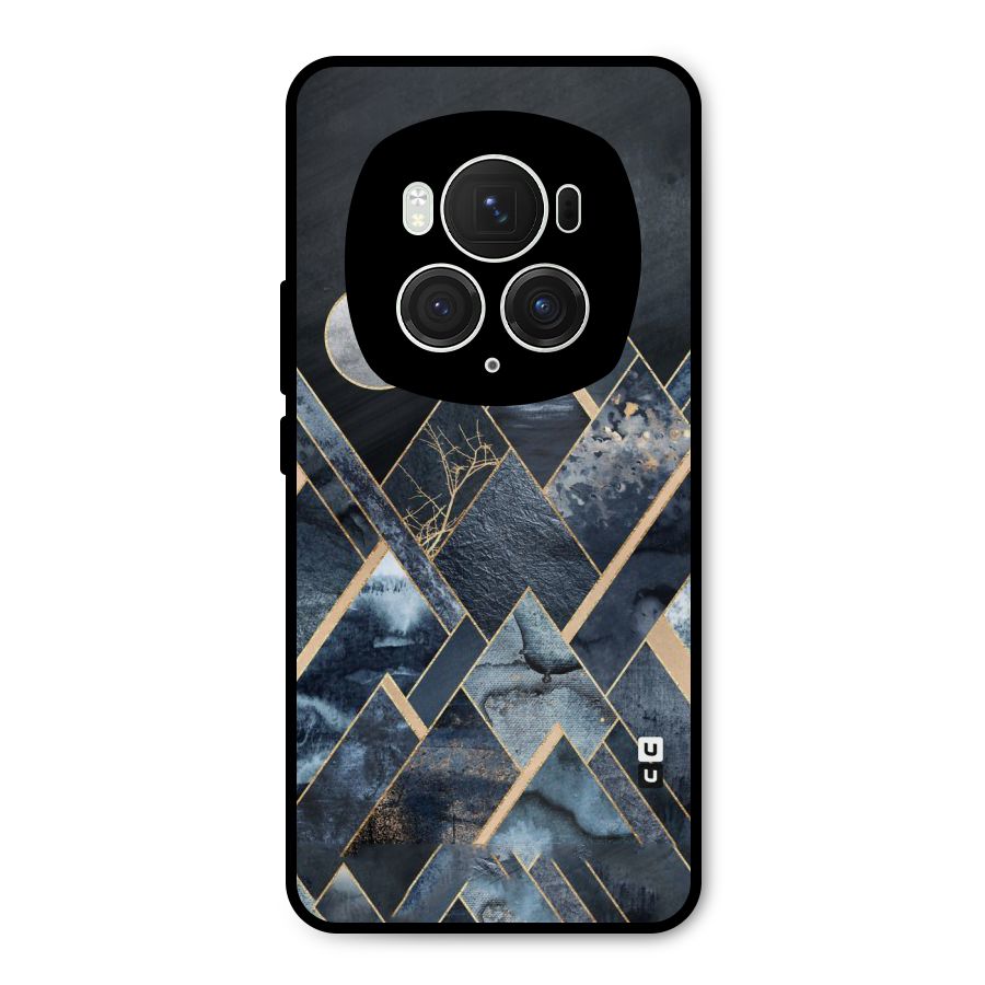Abstract Scenic Design Metal Back Case for Honor Magic6 Pro