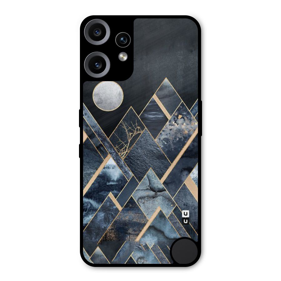 Abstract Scenic Design Metal Back Case for Nothing CMF Phone 2 Pro
